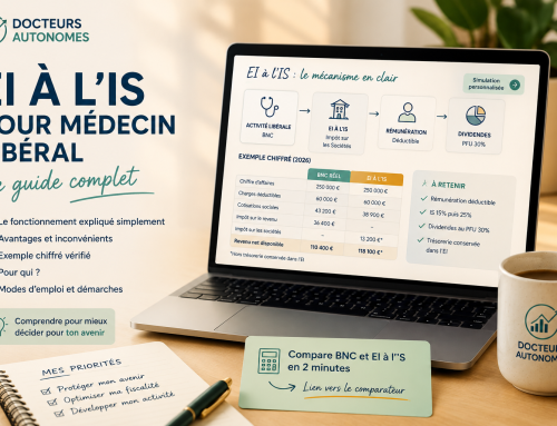 EI à l&rsquo;IS : le guide du médecin libéral